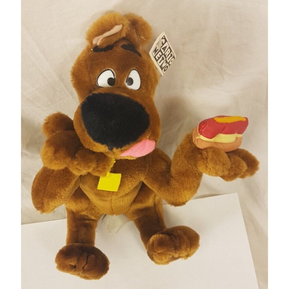 1998 Cartoon Network Scooby Doo Plush Stuffed Animal Toy 15"